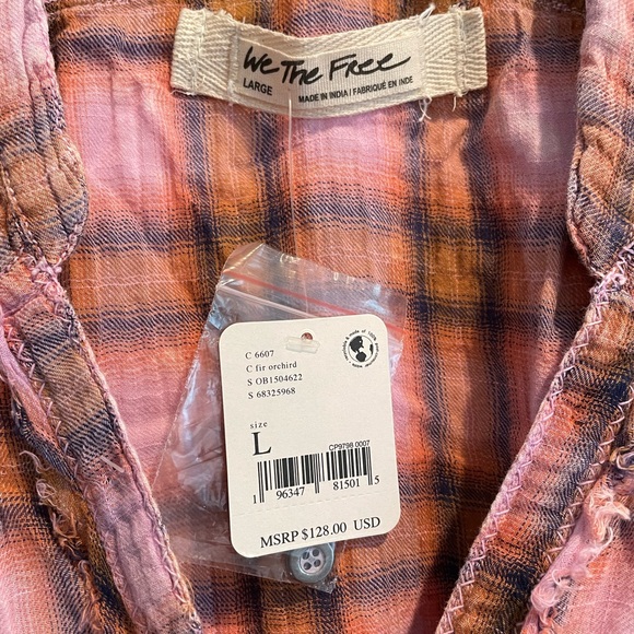 We The Free Plaid Top - Picture 3 of 3